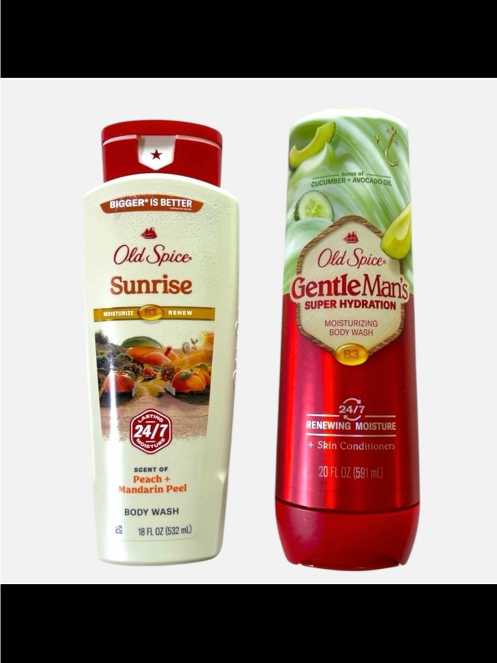 Old Spice 2 pack body wash